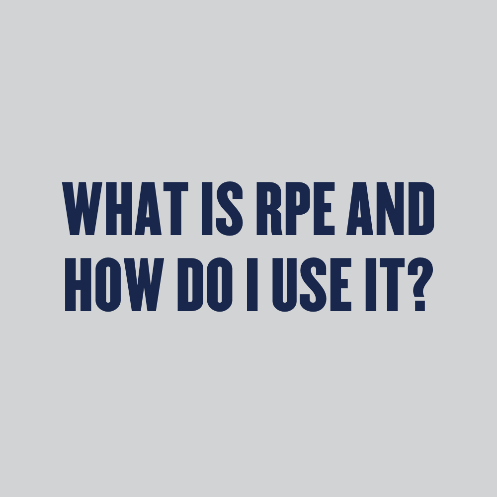 What Is RPE And How Do I Use It? - Duplicate